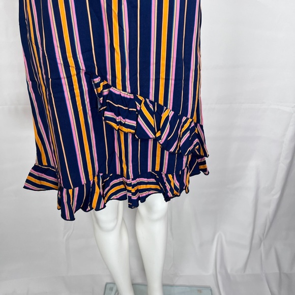Abound Vertical Striped Mini Dress Size XXS - Picture 4 of 5